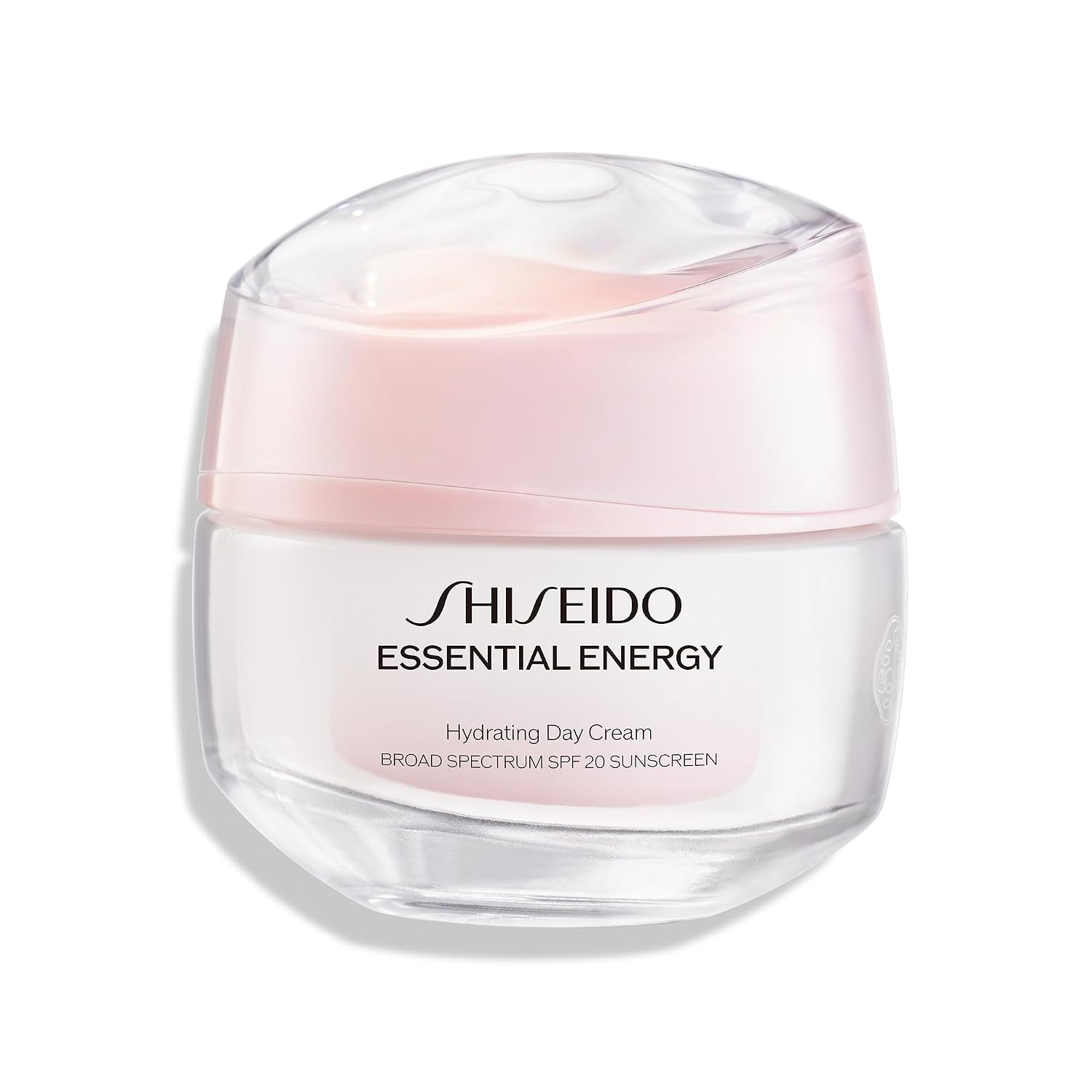 Shiseido Essential Energy Hydrating Day Cream Broad Spectrum SPF 20 - 50 mL - Visibly Reduces the Look of Pores & Fine Lines - With Hyaluronic Acid - 24-Hour Hydration - All Skin Types