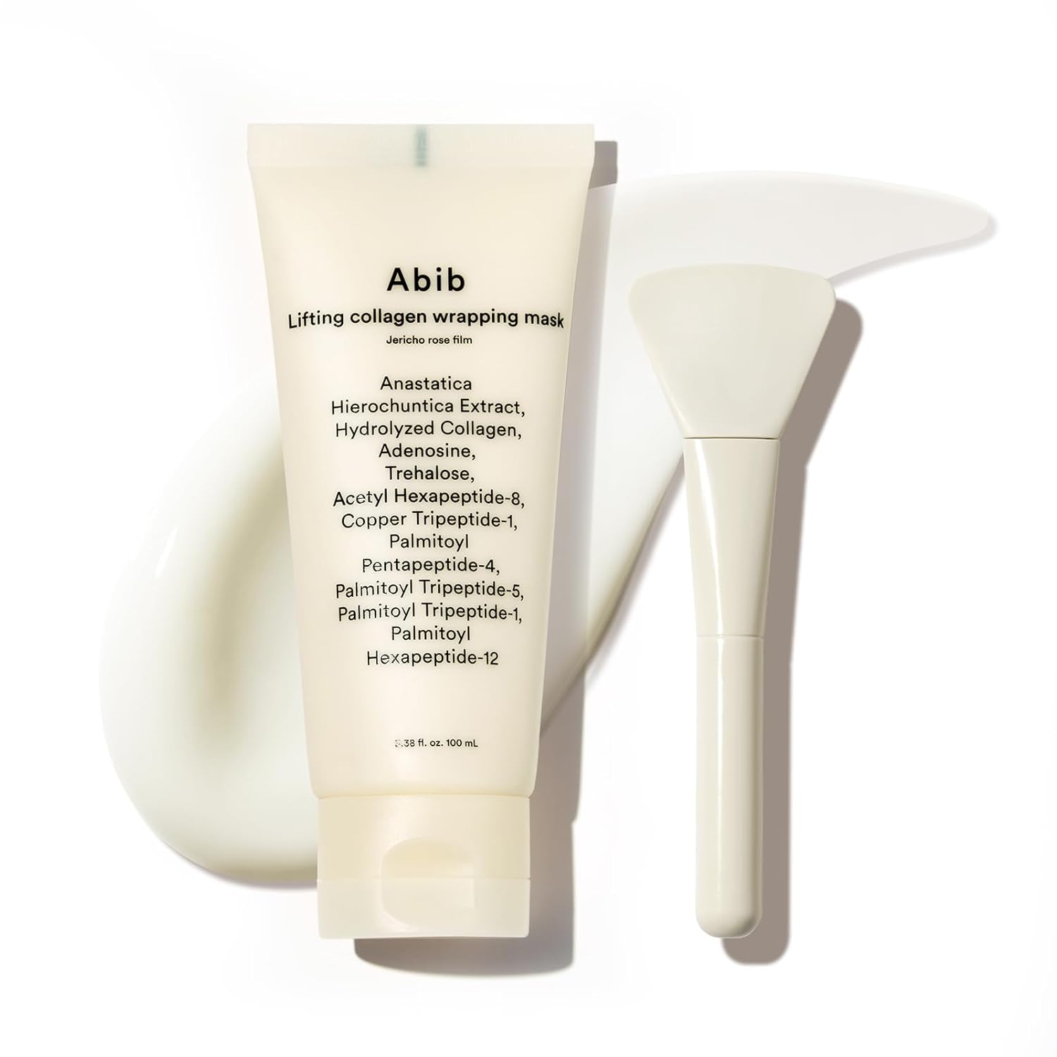 Abib Collagen Overnight Wrapping Mask Jericho Rose, Peel Off Face Mask for Glass Skin & Pore Tightening, Lifting & Firming Korean Skincare 3.38 fl.oz