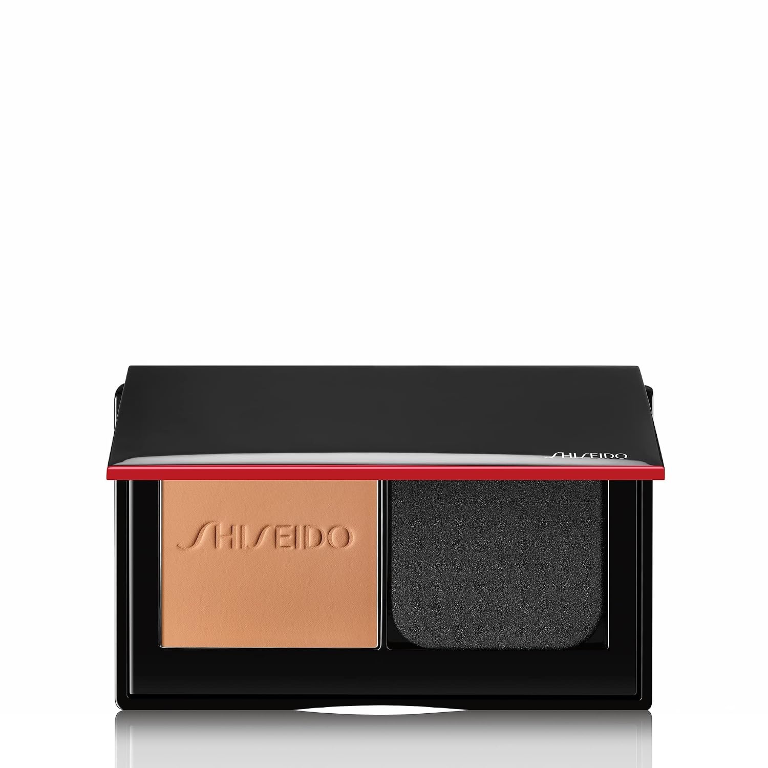 Shiseido Synchro Skin Self-Refreshing Custom Finish Powder Foundation - 24-Hour Sheer-to-Medium Buildable Coverage with Shine Control - Smudge Proof & Non-Comedogenic - Silk 310