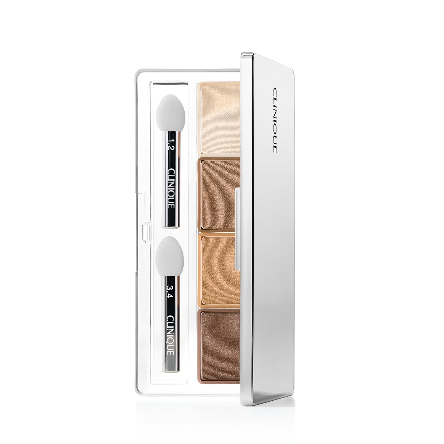 Clinique All About Shadow Eye Shadow Quad | Long Lasting, Crease + Fade Resistant + Safe For Sensitive Eyes