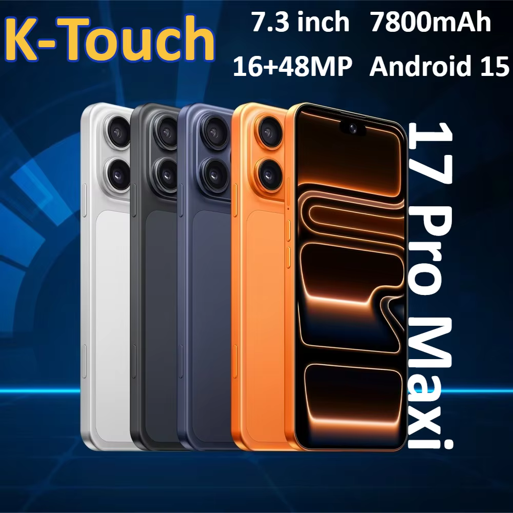 K-Touch NEW Mobile Phones Smartphone iFone 17 Pro Maxi Android 5G 7.3HD 22G+2TB 16+48MP Dual Sim 7800mAh Fingerprint Unlocked Cell Phone Global Version - AliExpress 509
