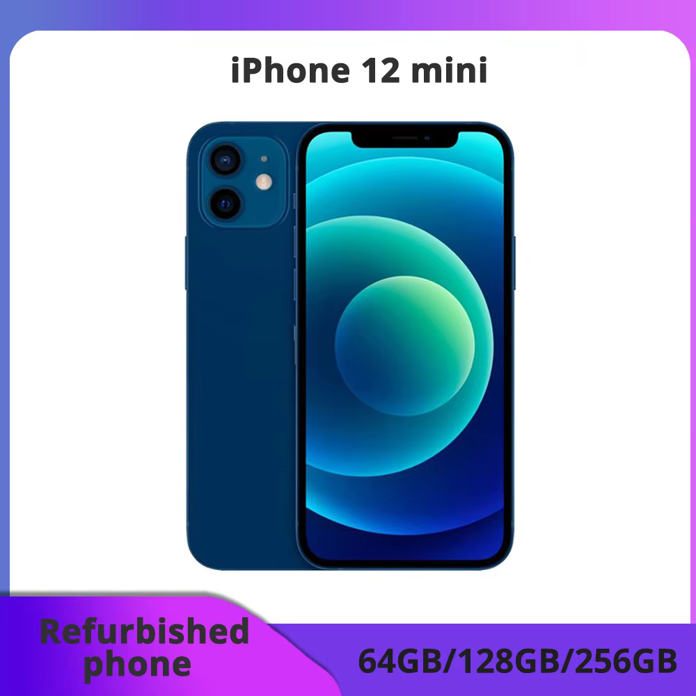 Furborne phone Apple iPhone 12 Mini 64/128/GB ROM 4GB RAM IOS A14 Bionic Hexa Core excellent condition - AliExpress 509