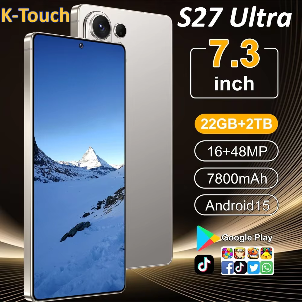 K-Touch S27 Ultra Mobile Phones Smartphone 7.3HD Cheap 4G 5G Dual Card Dual Standby Cell Phone 7800mAh Android 15 WIFI GPS Global Version Cellphones - AliExpress 509