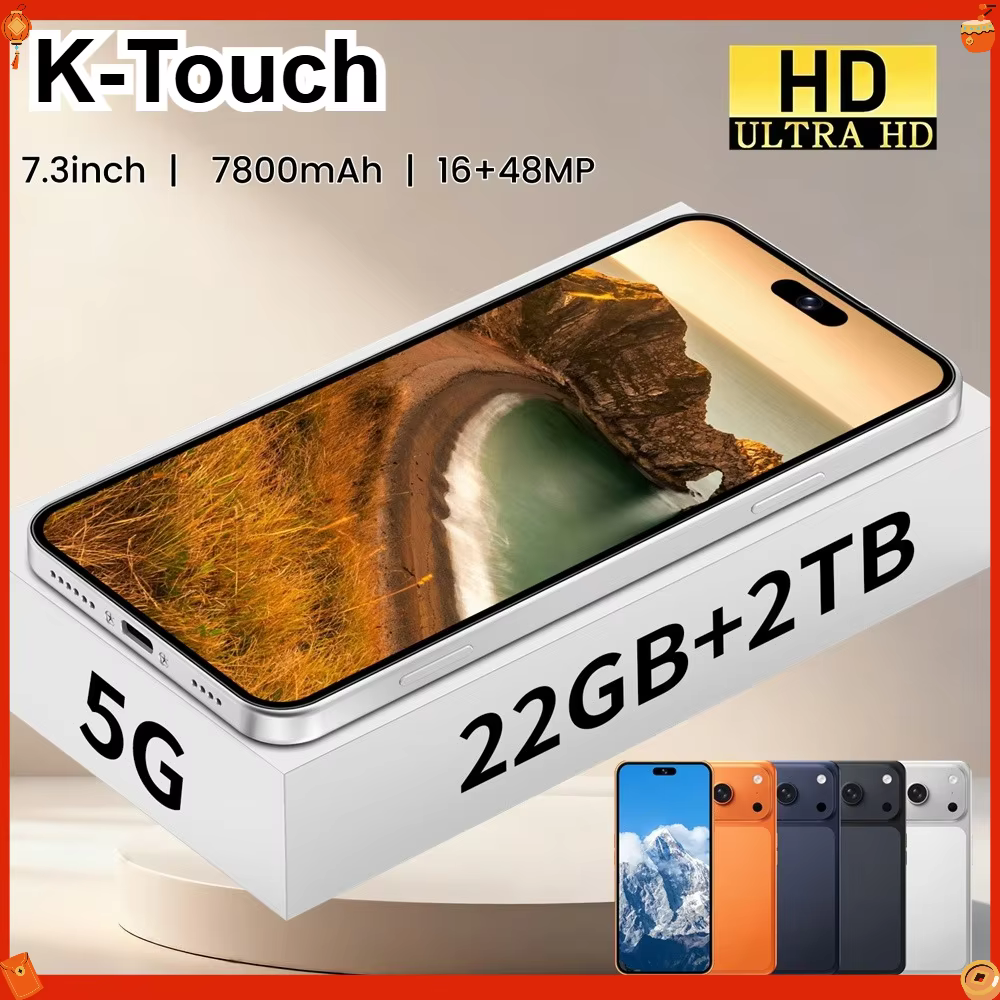 K-Touch New Ai iFone 17 Pro Maxi Smartphone Android 5G 7.3HD 22G+2TB Smart Mobile Phones 16+48MP Dual Sim 7800mAh Unlocked Cell Phone Global Version - AliExpress
