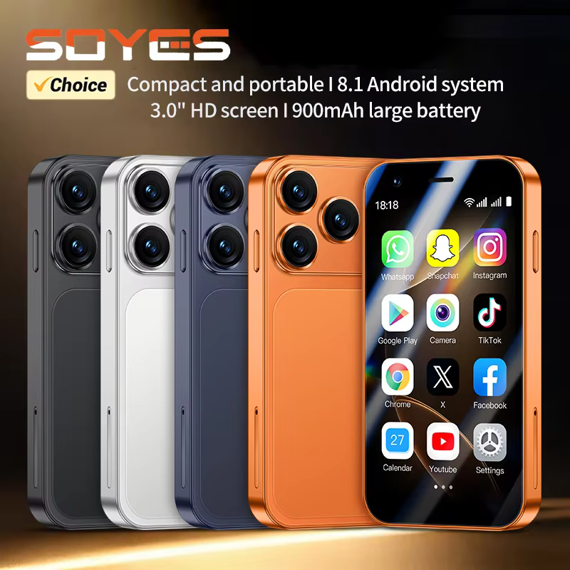 SOYES A17 Mini Android8.1 Smart Phone 3.0 Inches 2GB RAM 16GB ROM Dual SIM Standby Play Store 3G Little Phone - AliExpress 509