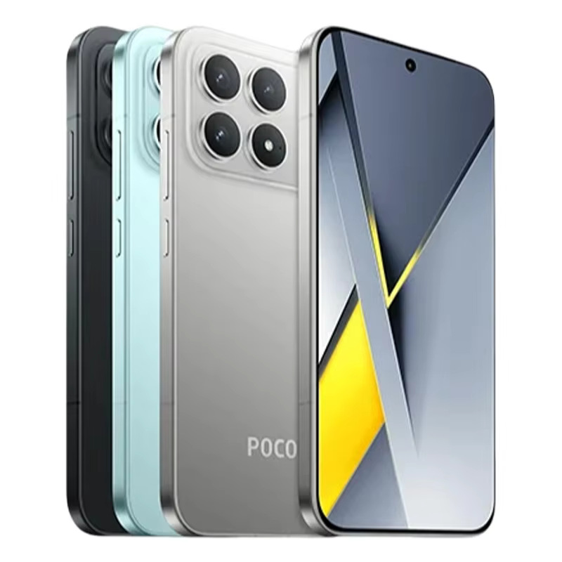 Version mondiale POCO F8 Pro 5G Smartphone Snapdragon ®   8 Elite Écran AMOLED pour soins oculaires 6,59" 6210 mAh 100 W HyperCharge IP68 NFC